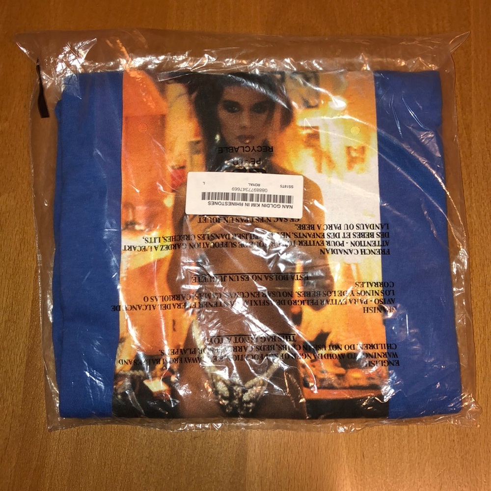 Supreme Shirt / Nan Goldin